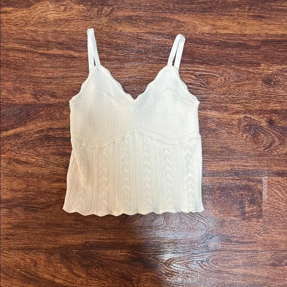 Cardigan and Tank Top Set
